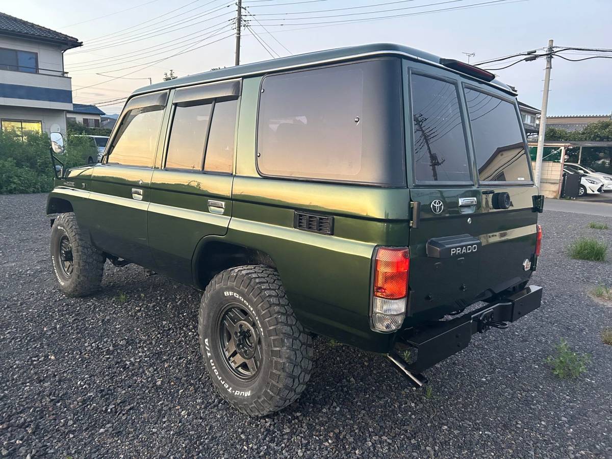 ランクルプラド78 オールペイント済み 仕上げ ディーゼルターボ 社外