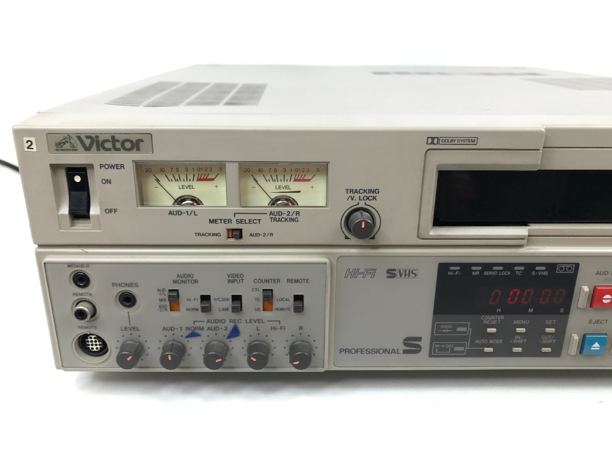 VICTOR ビクター ビデオカセットレコーダー BR-S800 業務用映像機器