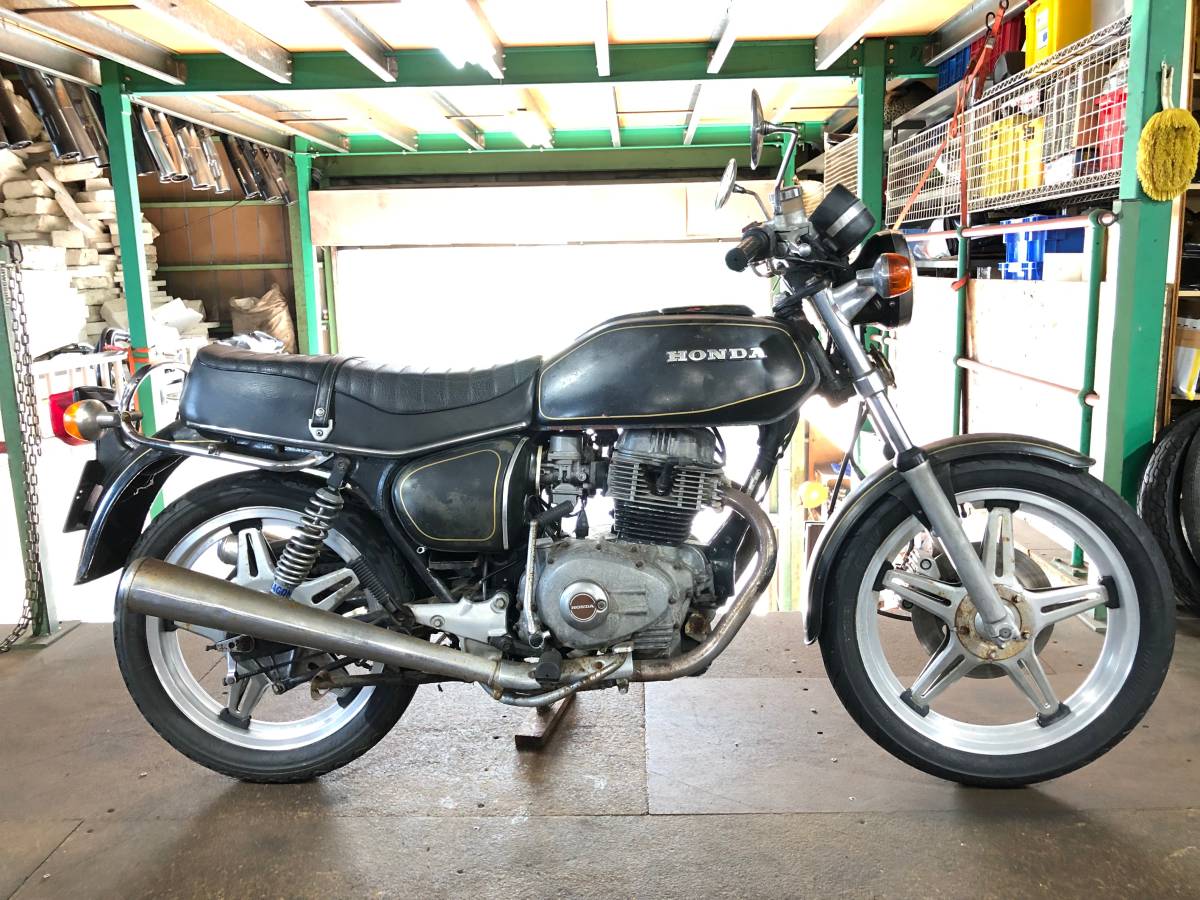 CB400A 輸入車　エンジン実働　書類付きのベース車両