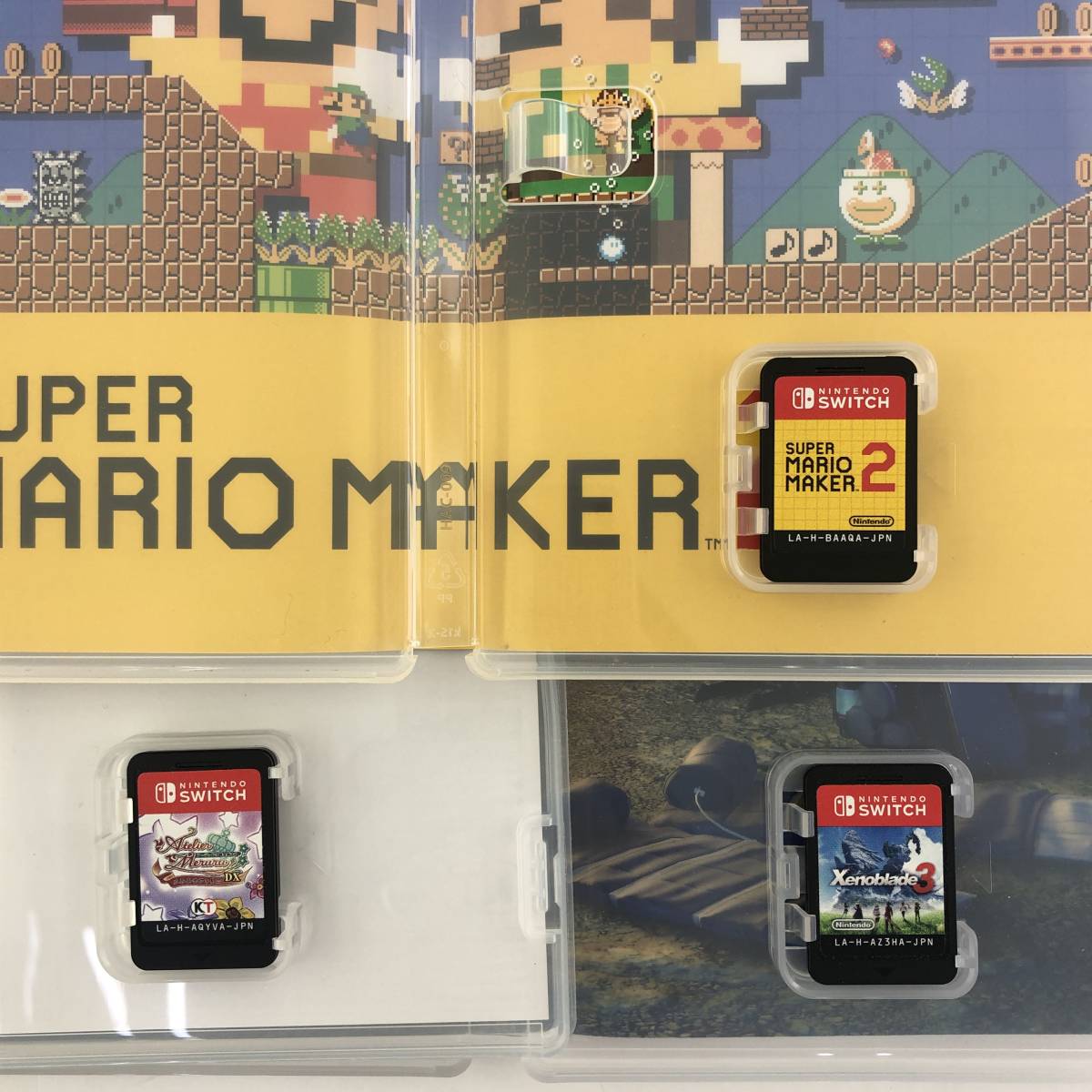1円～【3点セット】任天堂switch ソフト まとめ/ゼノブレイド3/メルル 
