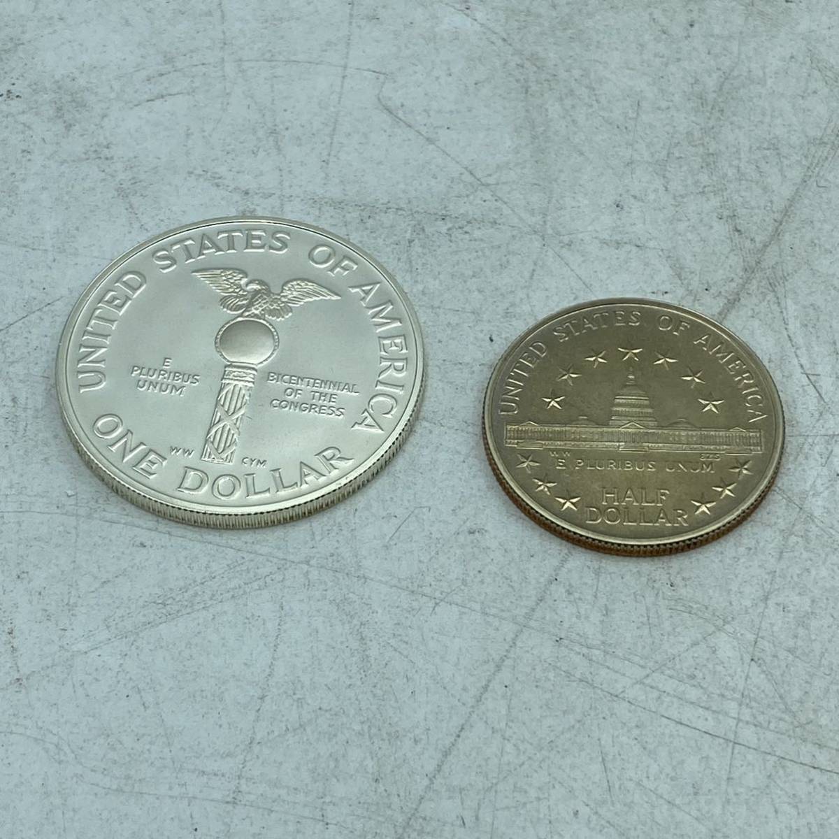 ②アメリカ 1ドル銀貨 まとめ売り 1988年 【S-8-150】銀貨 コイン 海外硬貨