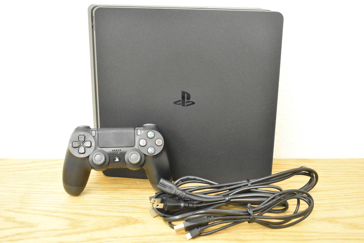 【全国無料，送料無料】 SONY PlayStation4 PS4 CUH-2100A 500GB ジェットブラック(PS4本体)｜売買されたオークション情報、yahooの商品情報をアーカイブ公開 - オークファン PS4本体