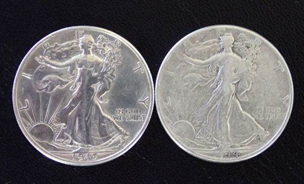 銀貨 ハーフ ウォーキングリバティ アメリカ ウォーキング リバティ