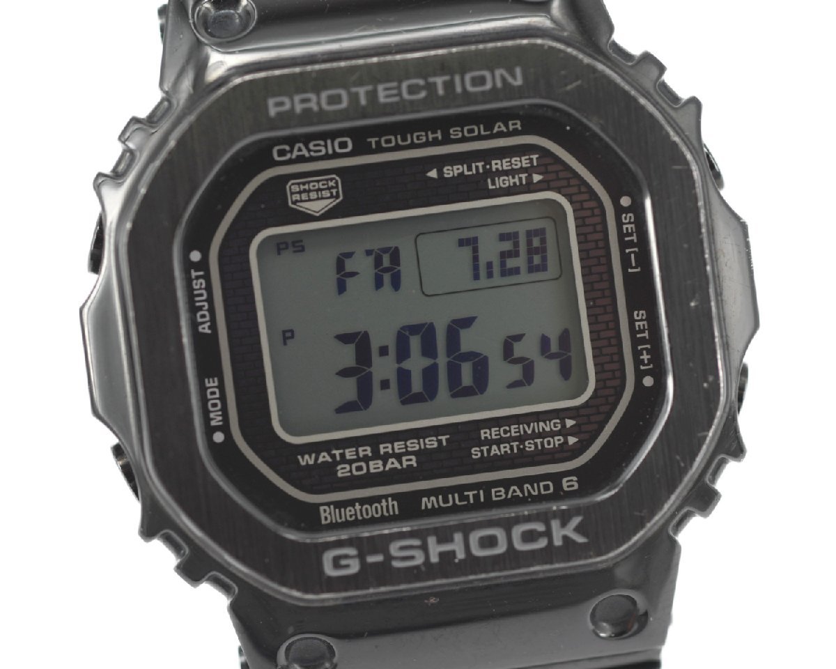 中古品] 稼働品【CASIO】 カシオ G-SHOCK GMW-B5000G-1JF マルチバンド 