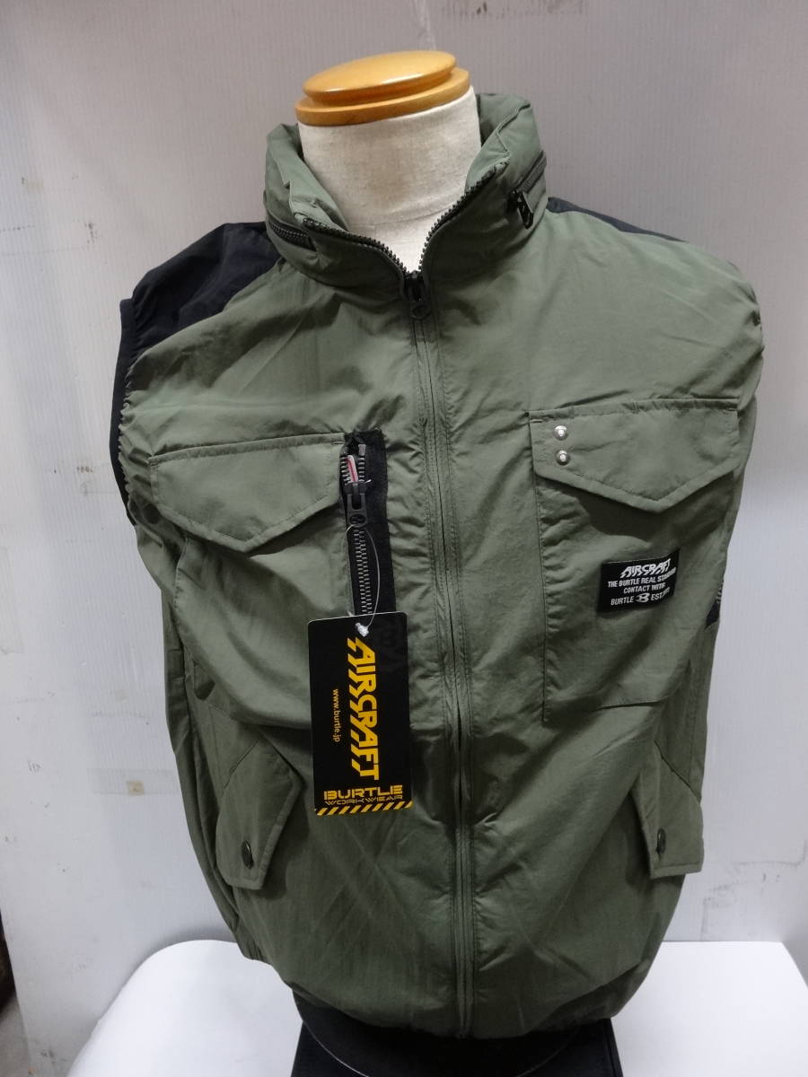 バートルAC11５4A　ベスト空調服　ミルスグリーン　L寸　３０５０円（税込み）
