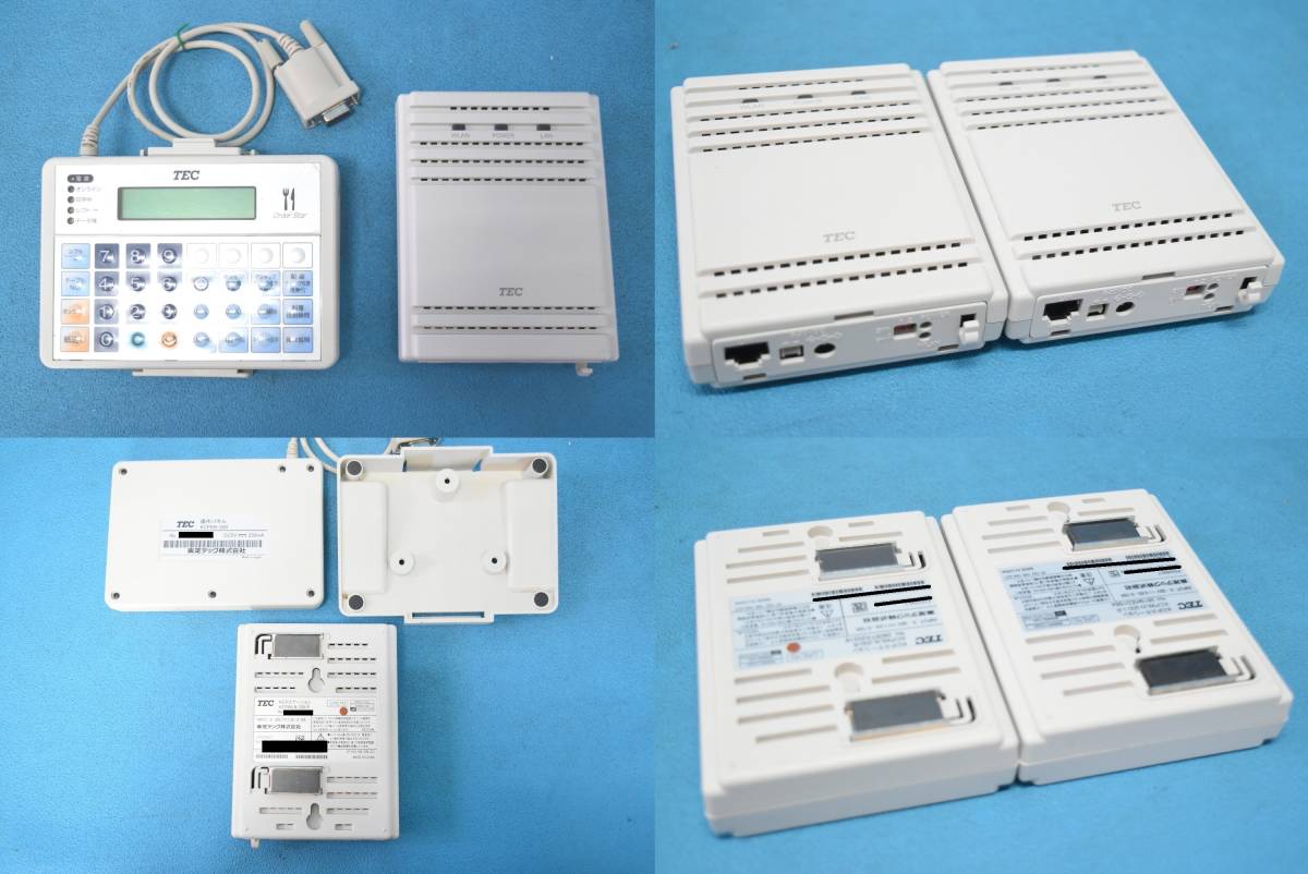 東芝テック・キッチンプリンタ２台＋操作パネル１台＋アクセスポイント２台セット TEC⁄東芝テック キッチンプリンター⁄リモートプリンター2台セット