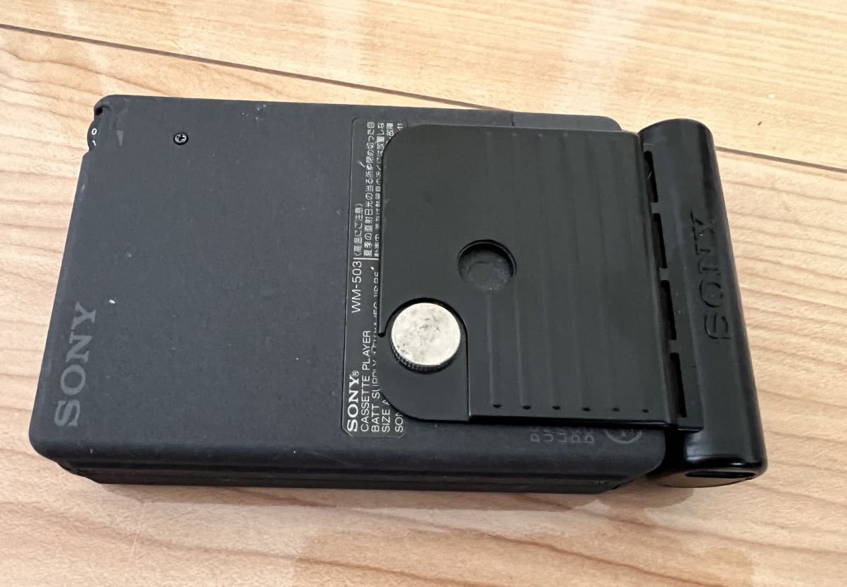 超希少 SONY WM-503 ウォークマン カセットプレーヤー現状品 SONY