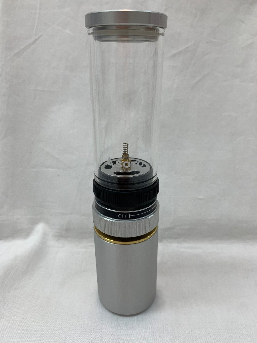 【6AUメ07044A】1円スタート★SOTO★ソト★新富士バーナー SOD-260 ★Hinoto★ひのと★キャンドル風ガスランタン★キャンプ★未使用★新品