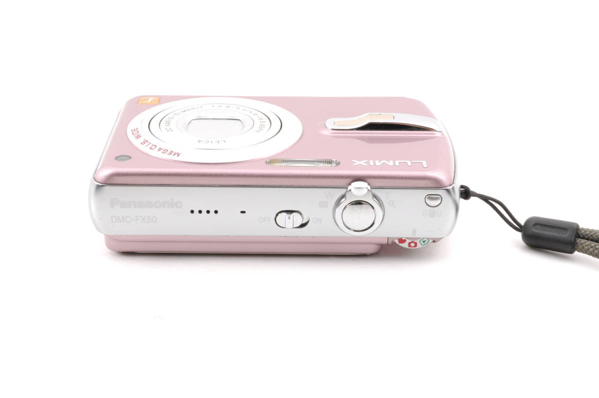動作品 パナソニック Panasonic LUMIX DMC-FX50 ルミックス ピンク