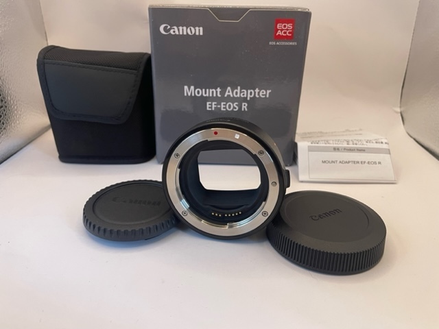 美品【Canon キヤノン】マウントアダプター EF EOS R カメラ用アクセサリー