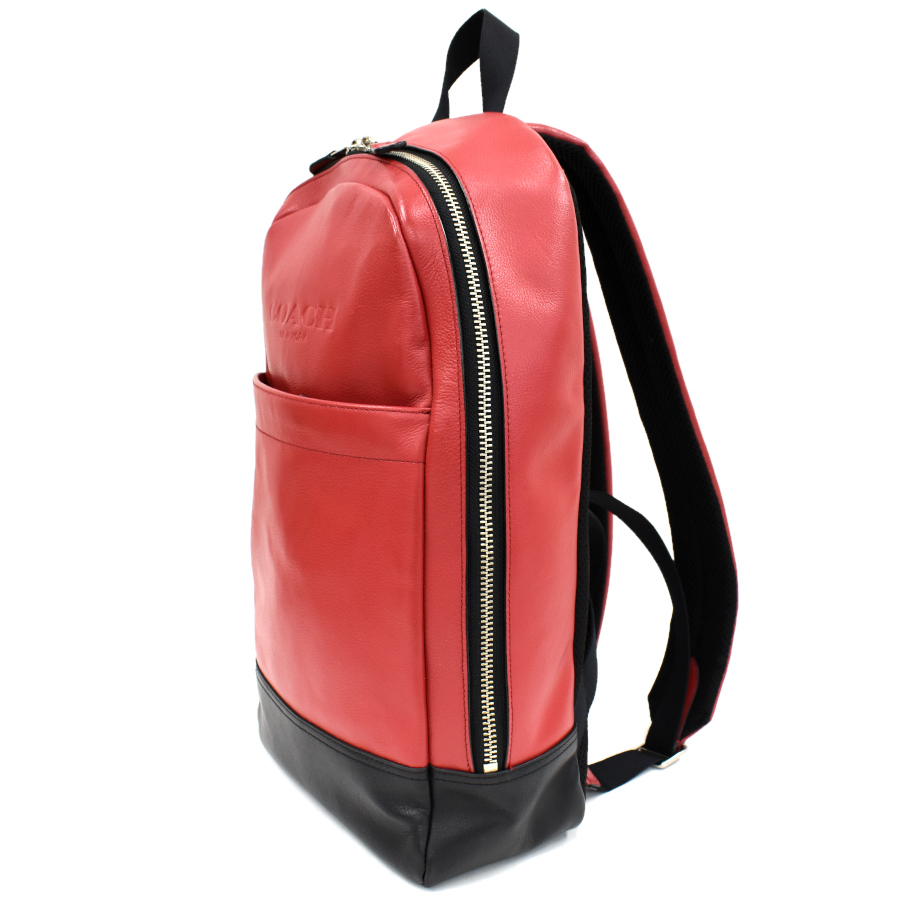 1円 ◇極美品 COACH コーチ スリム バックパック チャールズ スポーツ 