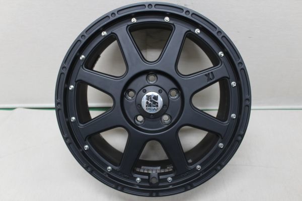 MLJ XTREME-J 17インチ 7.5J +38 114.3 5穴 5H 1台分 マットブラック 