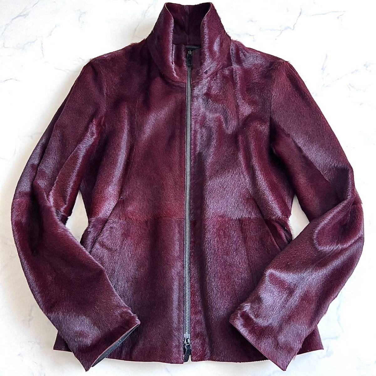 EMPORIO ARMANI【銀座限定☆美品】レザージャケット ライダース “高級 