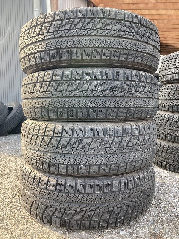 ★冬物SALE★(OSB002-8) 195/65R15 91Q BRIDGESTONE BLIZZAK VRX 製造年2018x3，2016x1 4本 スタッドレス ブリザック ｂｂｂｂ(1)