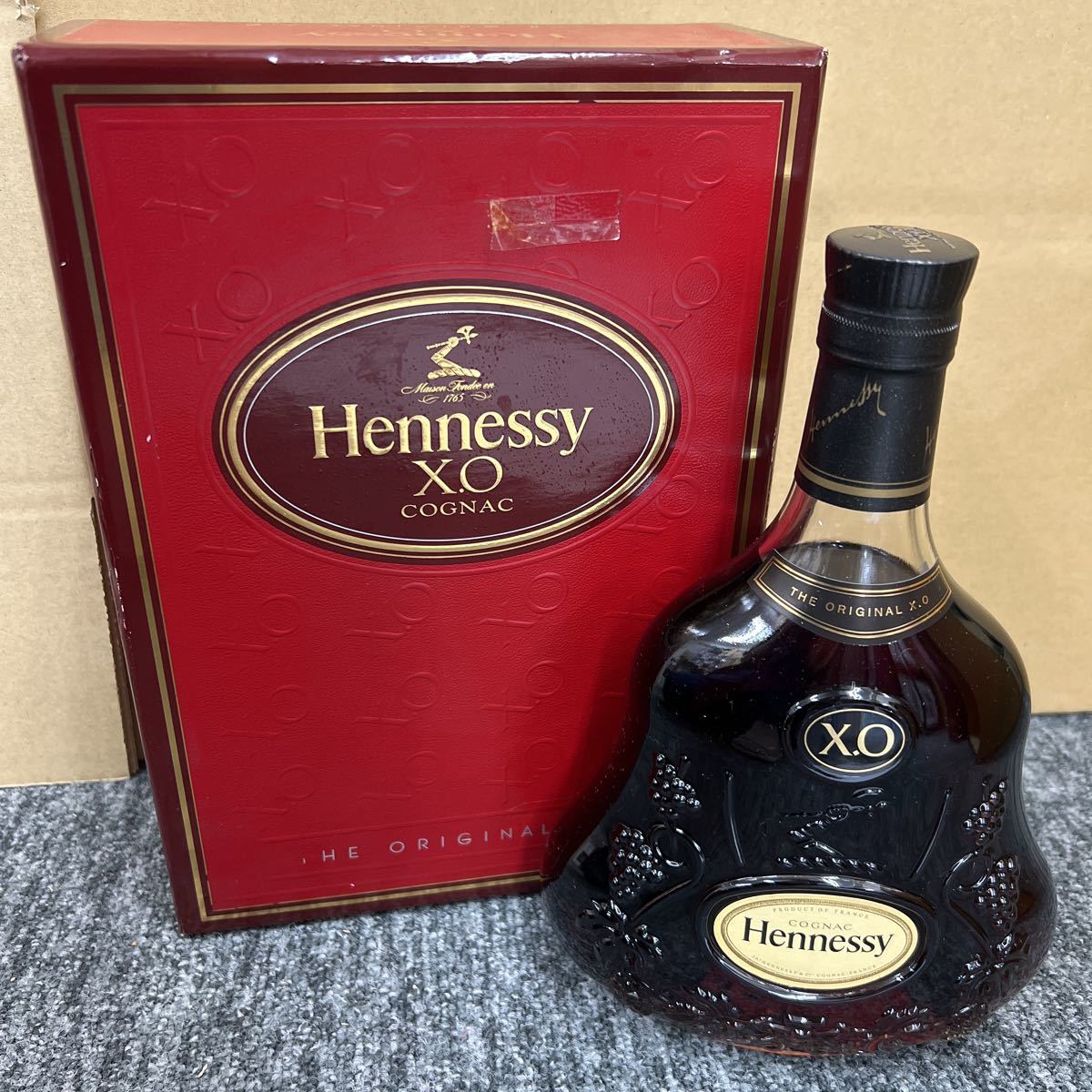 Hennessy X.O ヘネシー コニャック 箱 シリアルNO. 1000ml 楽天市場