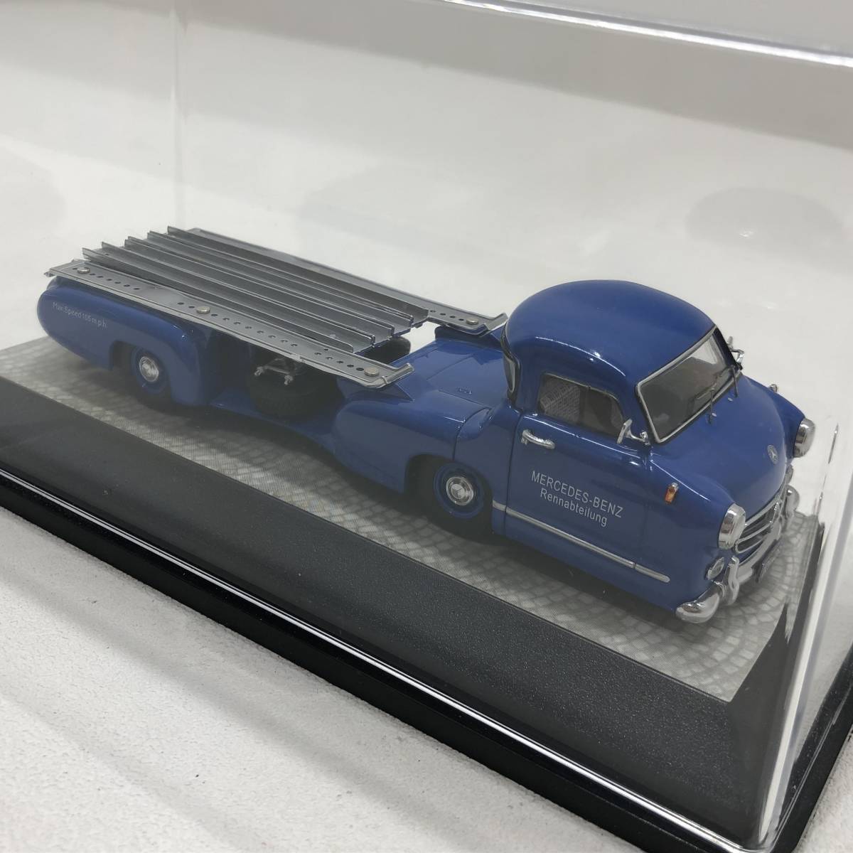 120 L) ☆1円～☆ 1/43 メルセデスベンツ レースカー トランスポーター
