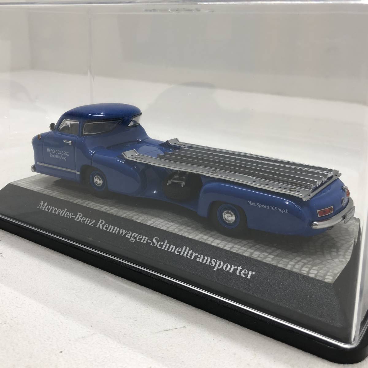120 L) ☆1円～☆ 1/43 メルセデスベンツ レースカー トランスポーター