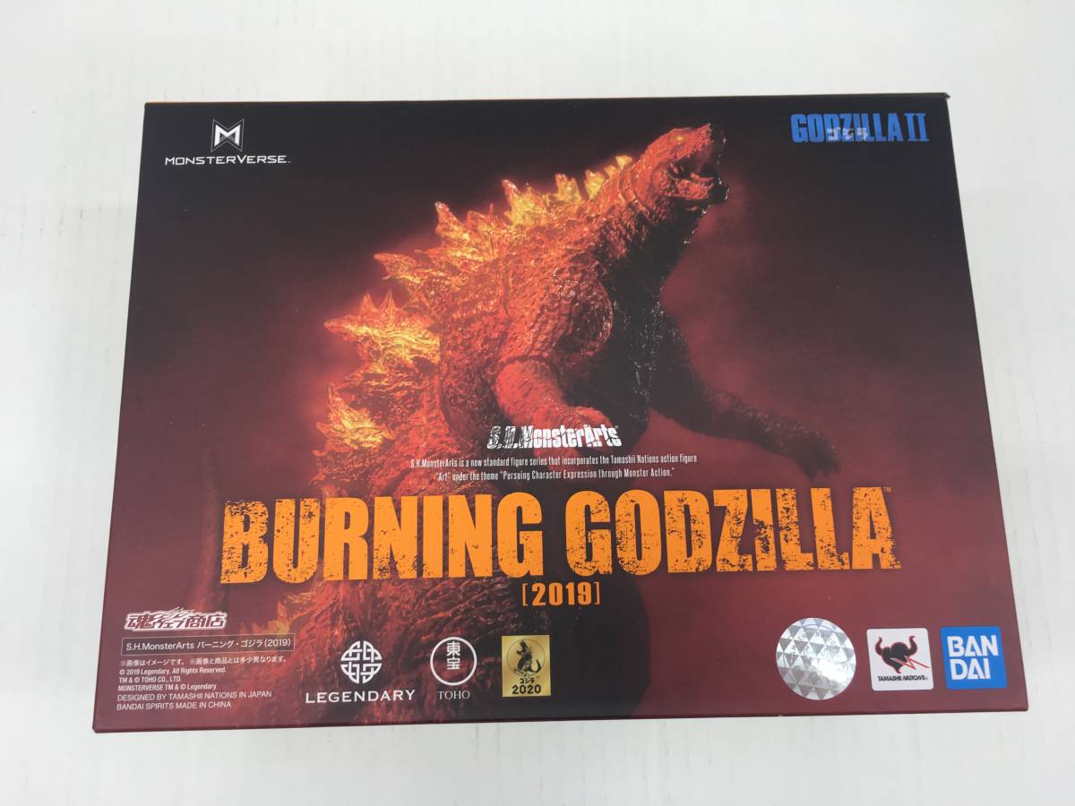 新作入荷，定番人気 T803 品 バンダイ ゴジラ モンスターアーツ S.H.MonsterArts バーニングゴジラ 2019(ゴジラ)｜売買されたオークション情報、yahooの商品情報をアーカイブ公開 - オークファン ゴジラ