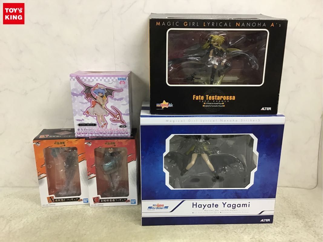 1円〜 同梱不可 /ジャンク アルター 魔法少女リリカルなのは 八神はやて、プレミアムフィギュア 東方Project レミリア・スカーレット他
