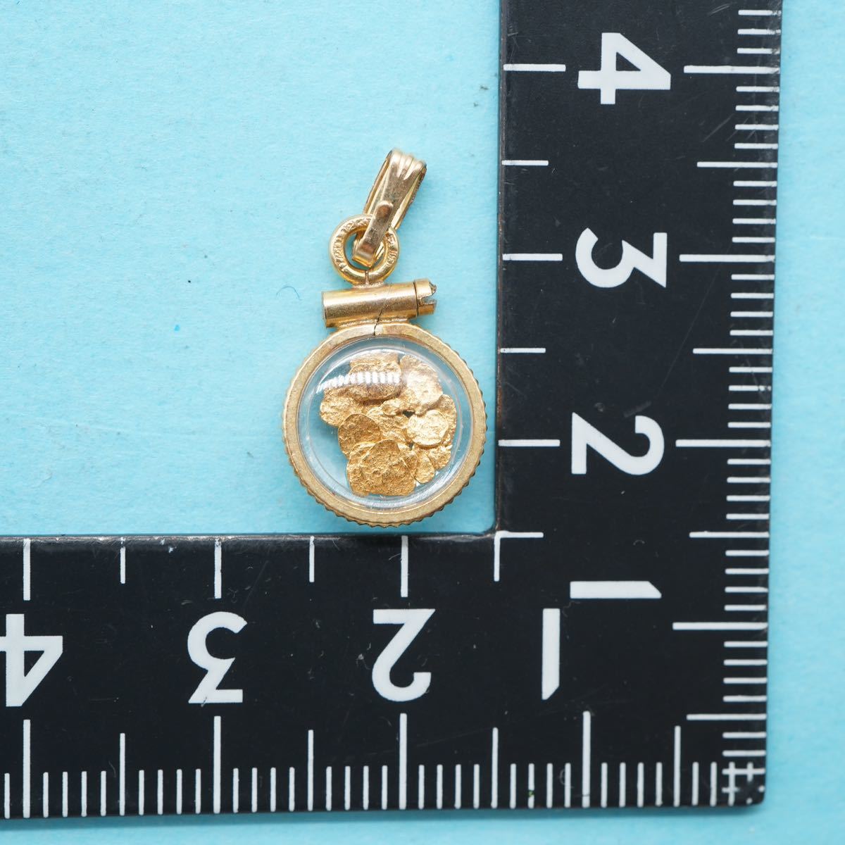 269】砂金 ペンダントトップ ネックレストップ アクセサリー TIA 1126
