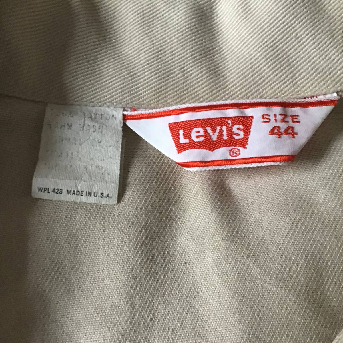 SPECIAL Big-E 44 ビッグサイズ 60s 70s Vintage LEVIS 70505 極上 