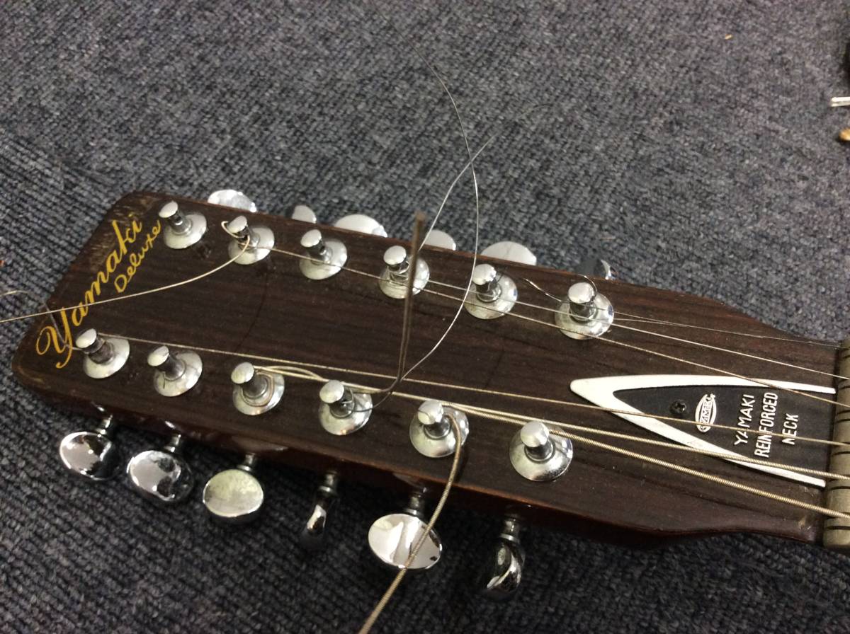 3443 YAMAKI Deluxe FOLK No.215 ヤマキ 12弦 アコースティックギター 