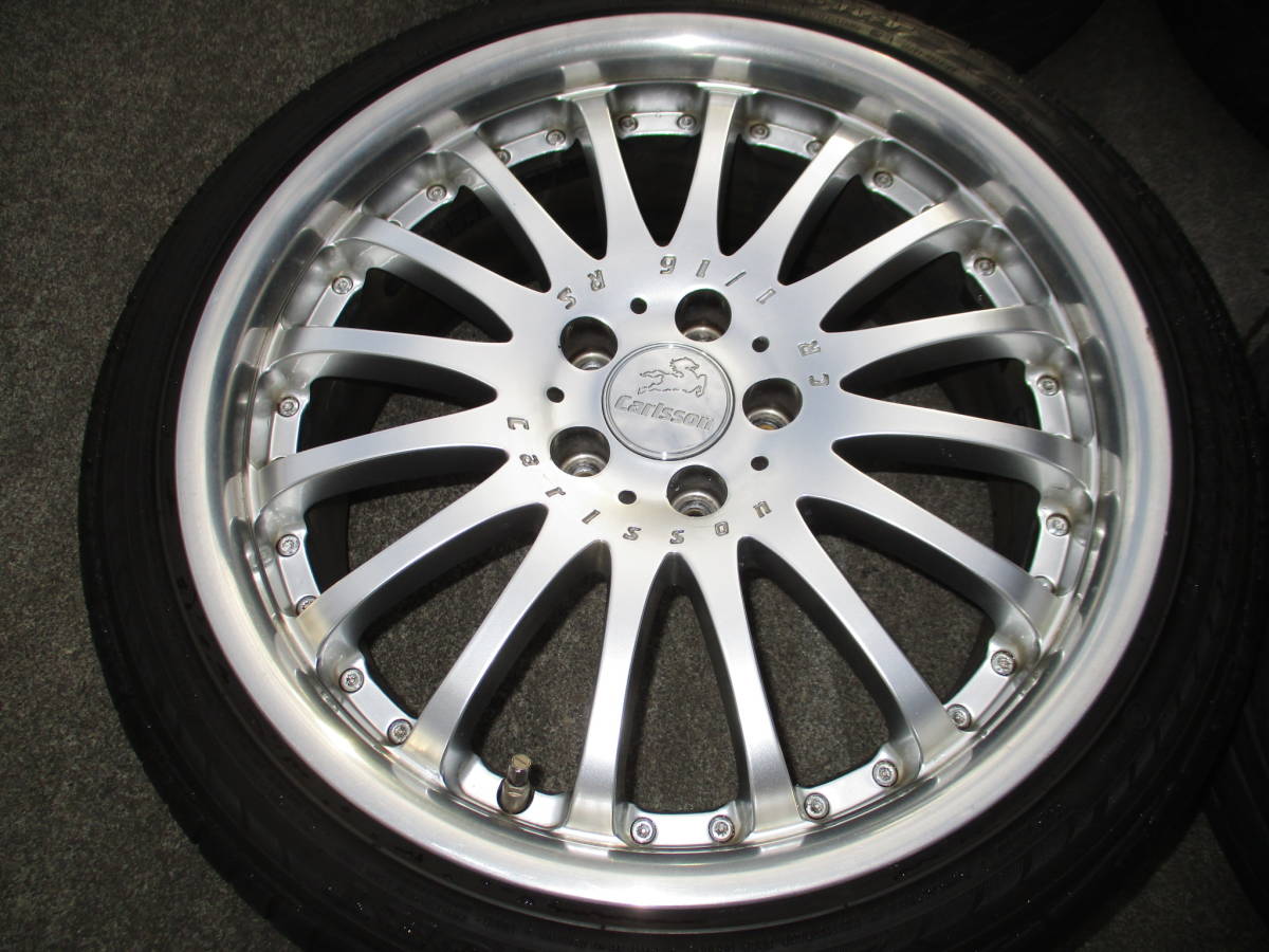 カールソン CR1/16RS 114.3 8.5J +40 225/40ZR19 4本セット