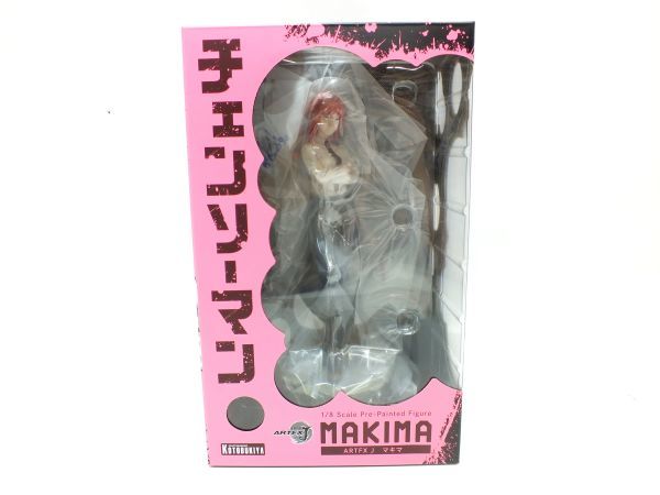 n0575 【未開封】 KOTOBUKIYA コトブキヤ チェンソーマン ARTFX J マキマ 1/8スケール フィギュア 【特典付】 [056-230731]