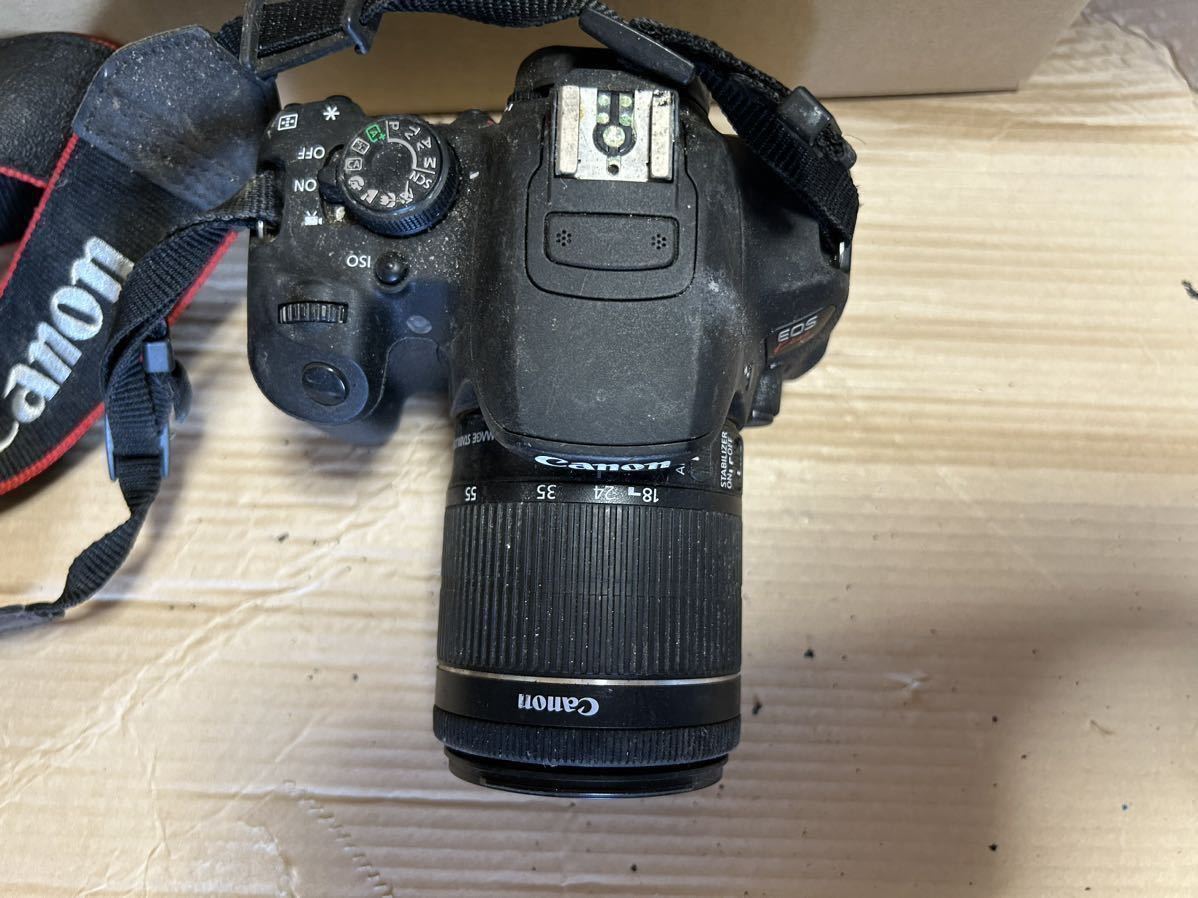 ジャンク 動作未確認 Canon EOS Kiss X3 デジタル一眼レフカメラ ボディ