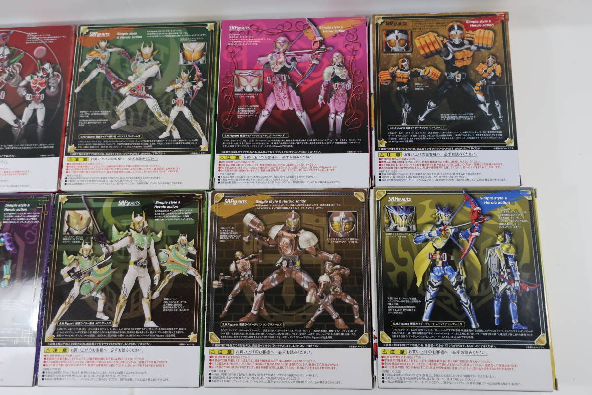 2753 中古 SHFiguarts 仮面ライダー鎧武 10点セット まとめ売り 