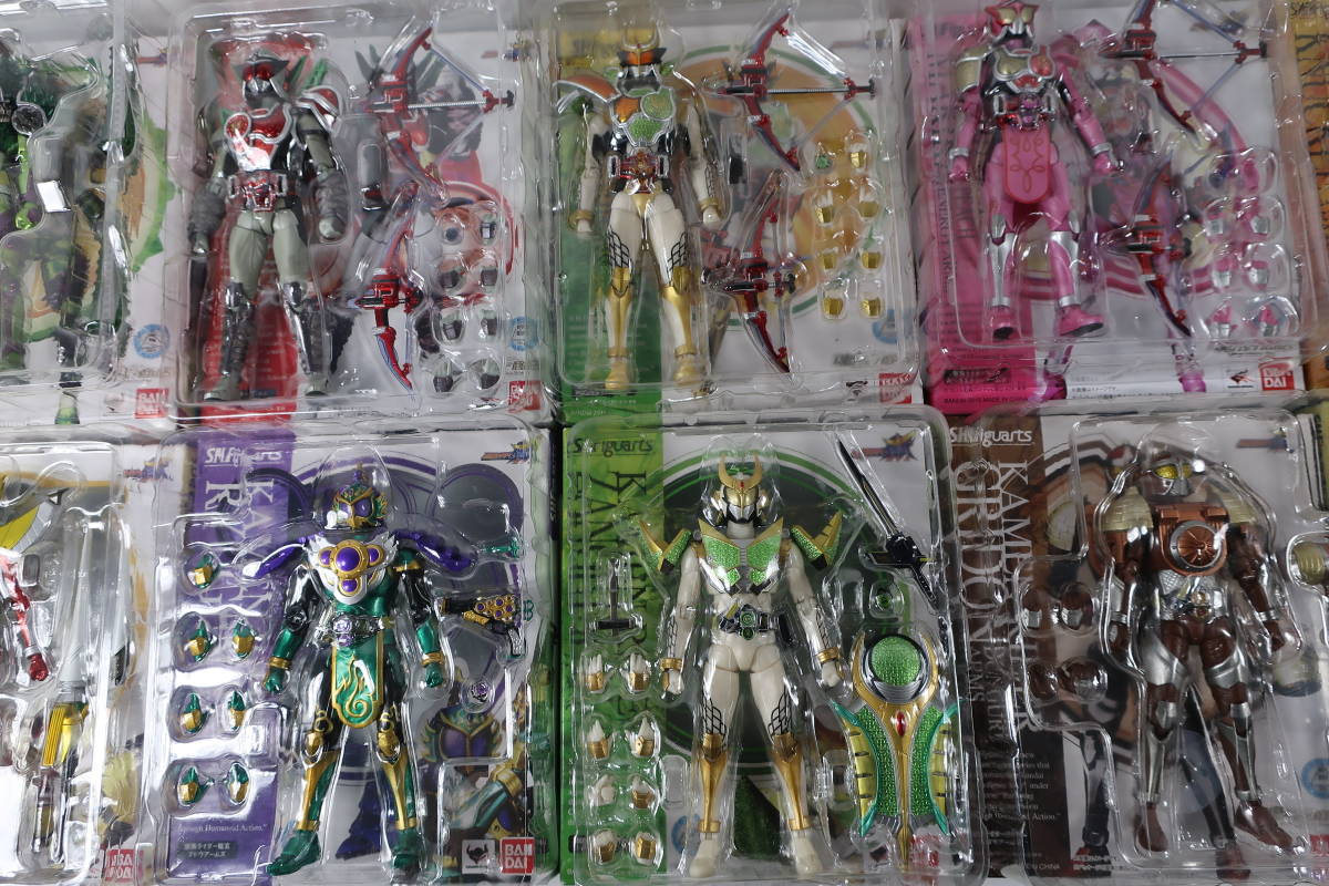 2753 中古 SHFiguarts 仮面ライダー鎧武 10点セット まとめ売り 
