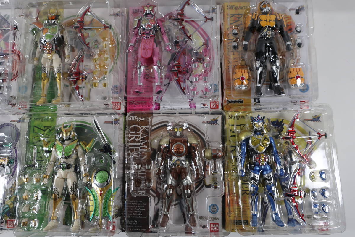 2753 中古 SHFiguarts 仮面ライダー鎧武 10点セット まとめ売り 