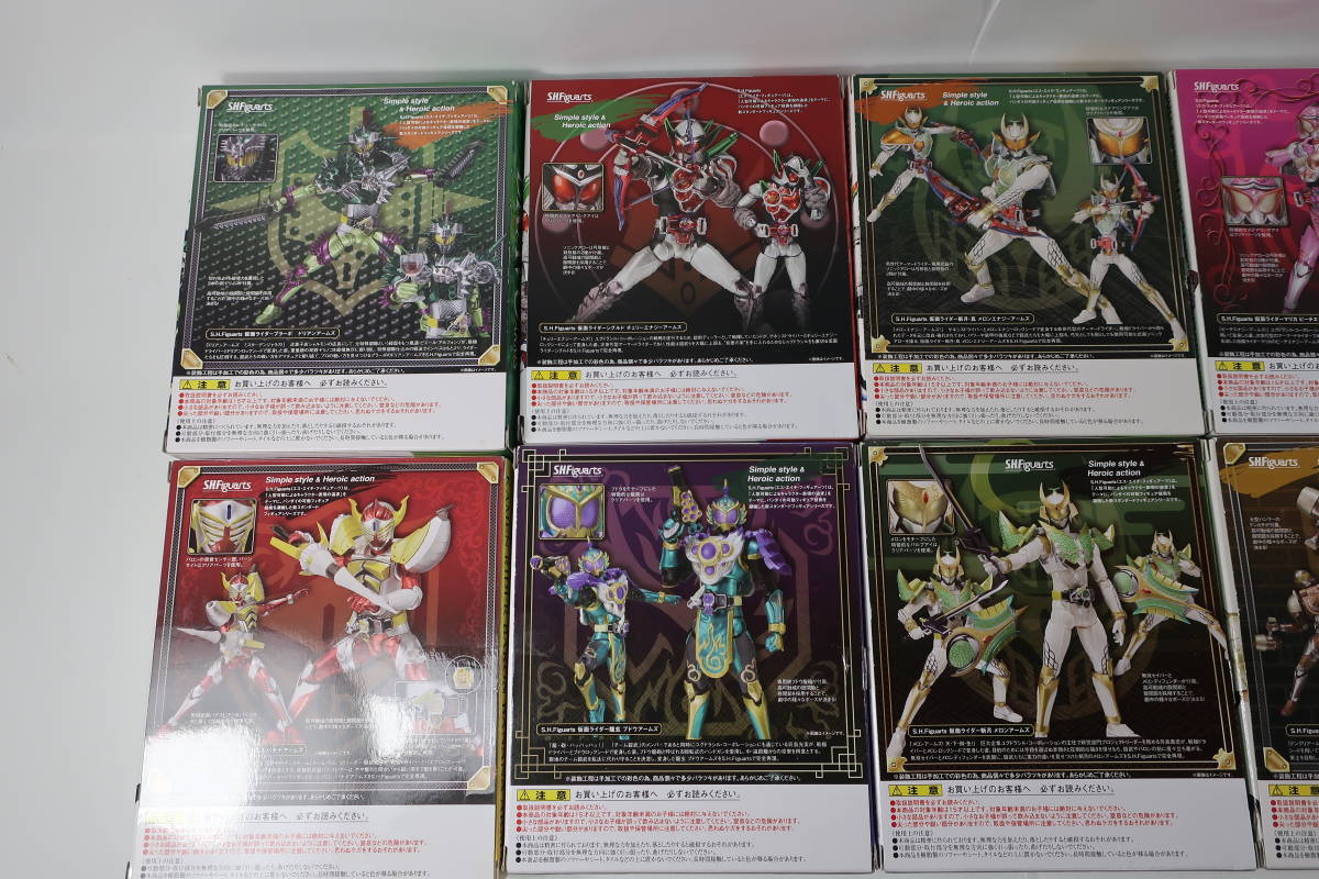 2753 中古 SHFiguarts 仮面ライダー鎧武 10点セット まとめ売り 