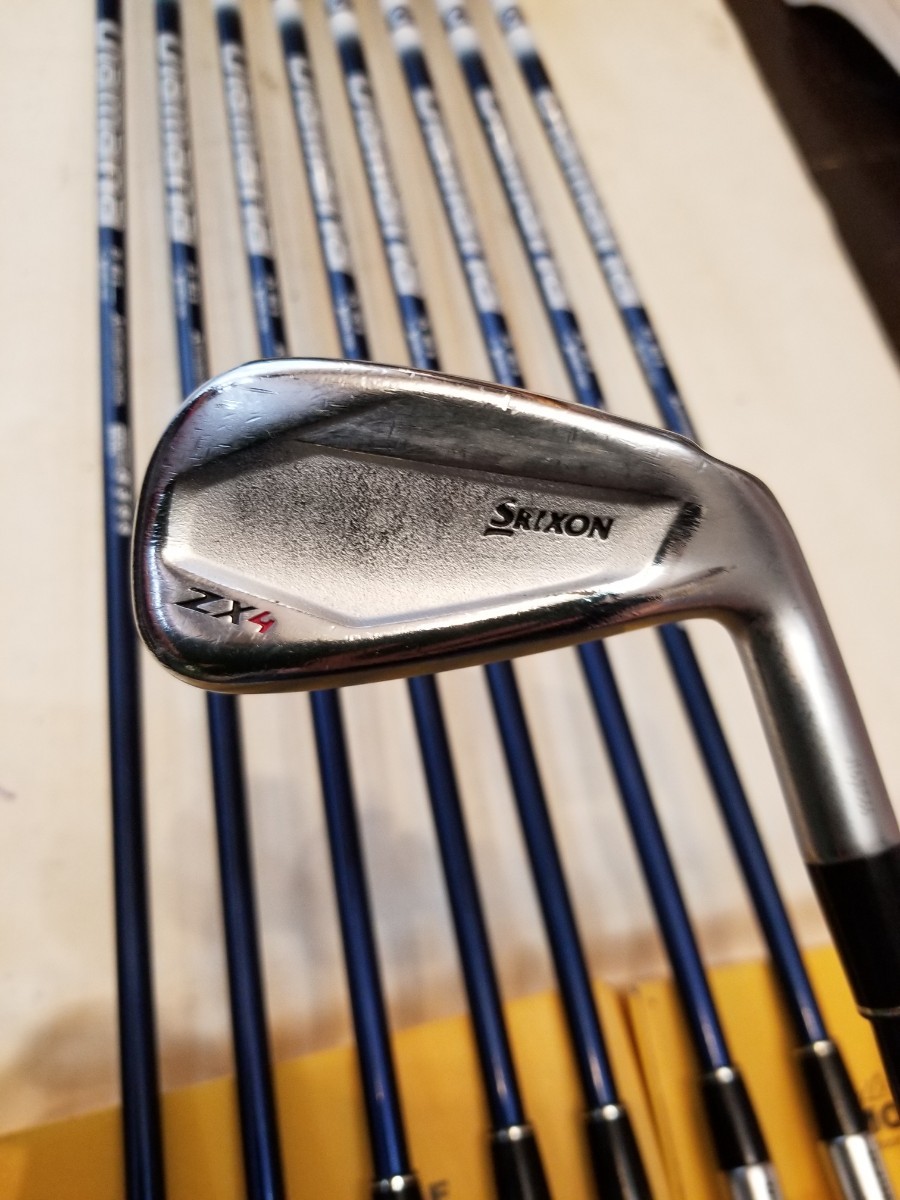 ダンロップ　スリクソン ZX4 アイアン 4番～SW　9本セット　DiamanaZX 60-S　
