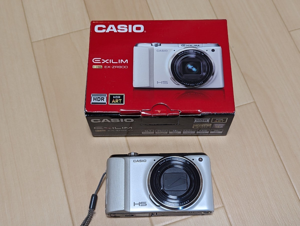 CASIO EXILIM EX-ZR800 エクシリム コンパクトデジタルカメラ カシオ