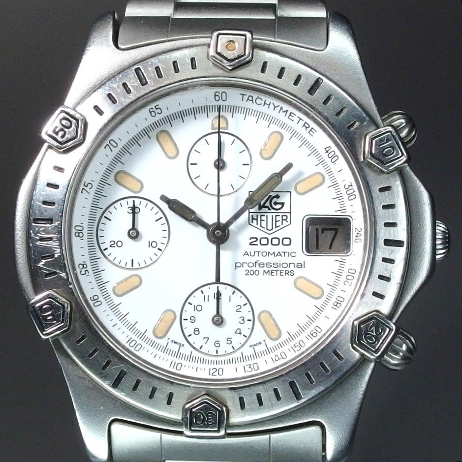 ジャンク】 TAG HEUER タグホイヤー 169.806/1 SS 自動巻き 不動 