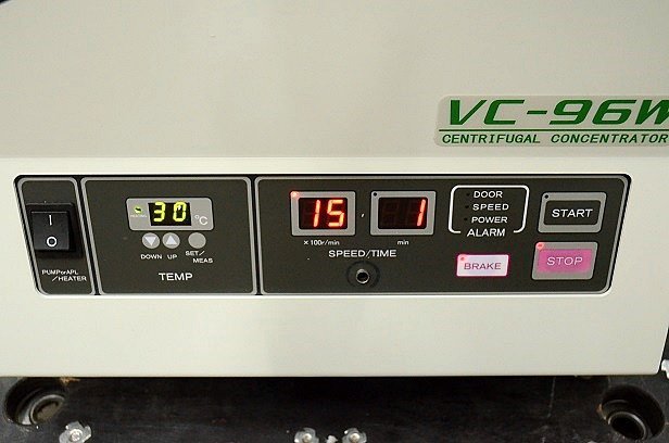 【入荷！】【在庫調整分値下げ！】VITRUVE ヴィートゥルーヴ　新品未使用！ TAITEC ウェルプレート対応遠心式濃縮機□VC-96W 中古 | BM ディープウェル