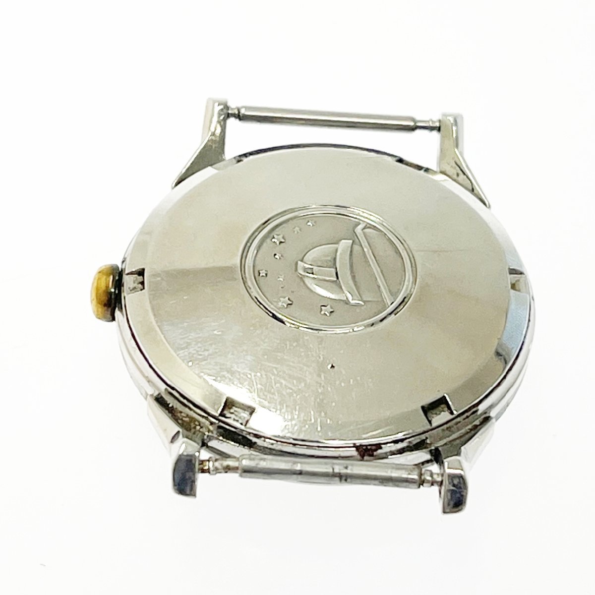 1円 オメガ OMEGA QZ 稼働 コンステレーション デイト ラウンド 