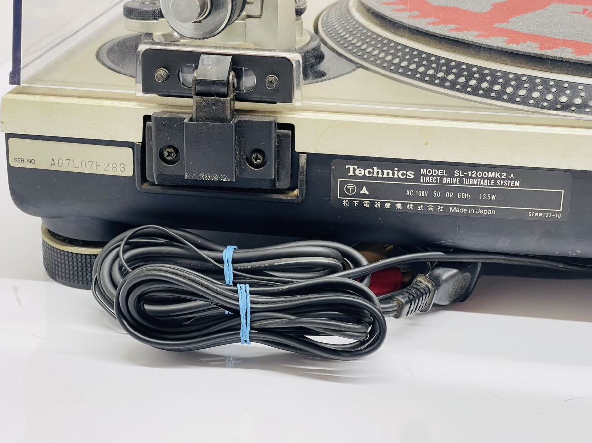 ☆希少Technics ジャンク品 Technics SL-1200MK2-A ダイレクトドライブ 
