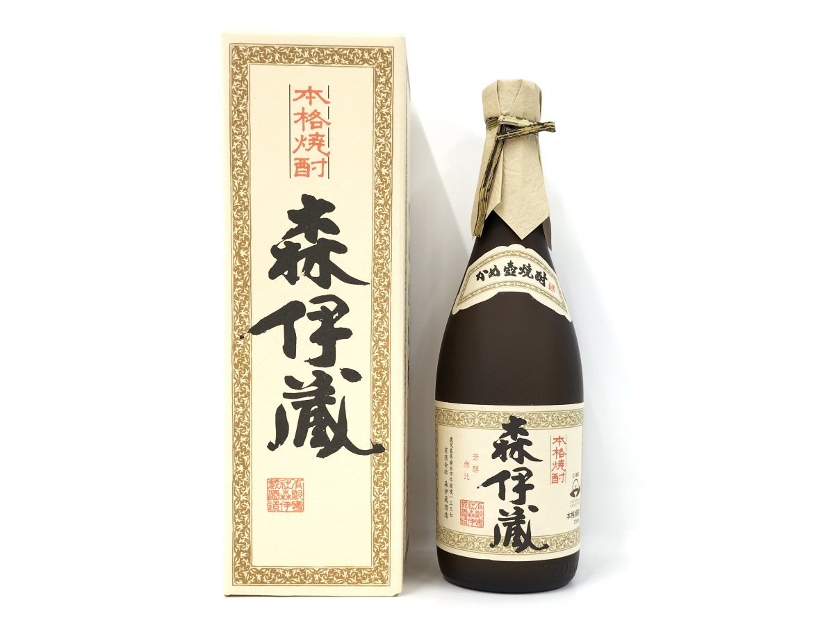 ○【大阪府内 発送限定】森伊蔵 かめ壺焼酎 本格焼酎 金ラベル 720ml 25