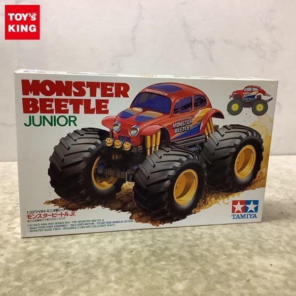 1円〜 タミヤ ワイルドミニ四駆シリーズ 1/32 モンスタービートルJr
