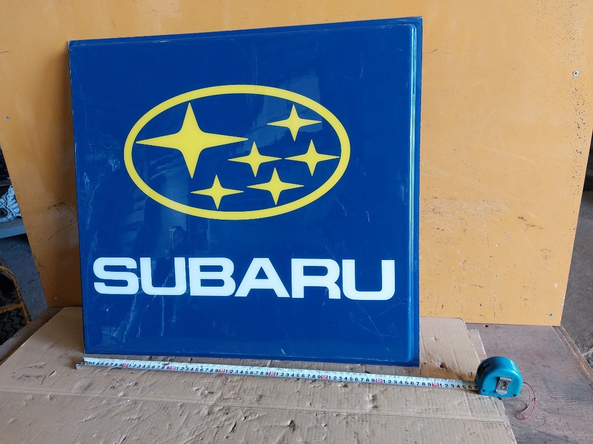 スバル SUBARU 電飾看板 表面パネル 電光看板パネル スバル 電飾看板