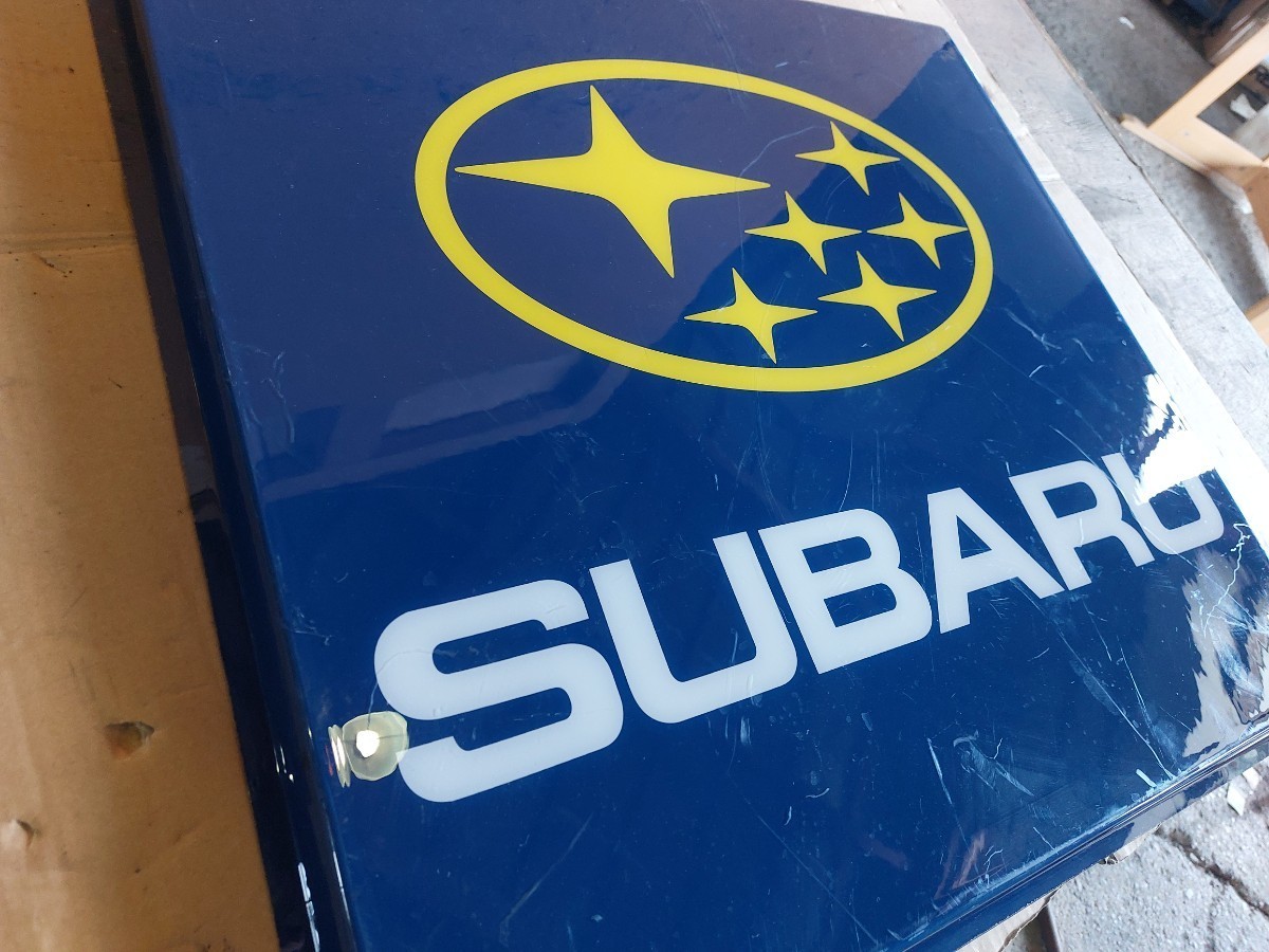 アクリル 電 飾 看板 おしゃれ SUBARU 電光看板 看板デザイン LED看板