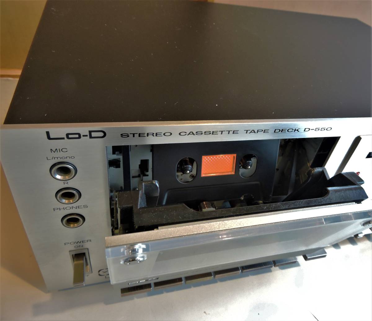 Yahoo!オークション - 70s Lo-D ステレオ・カセットデッキ D-550
