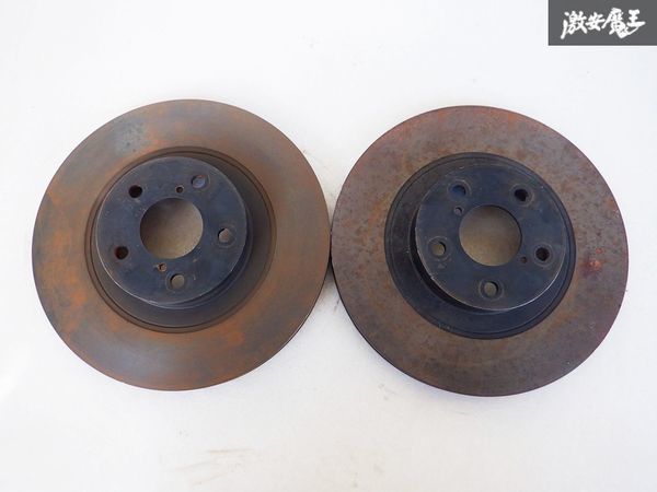 新車外し!! 純正 ZN8 GR86 GT ブレーキローター フロント 左右 293Φ 厚さ 約24mm ZD8 BRZ 棚N6