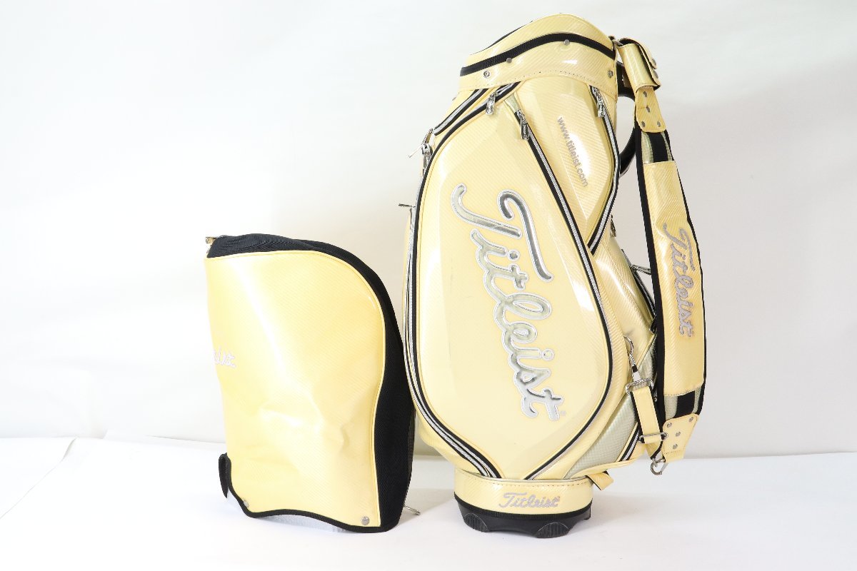 タイトリスト titleist エナメル キャディーバック 9インチ 9.5型