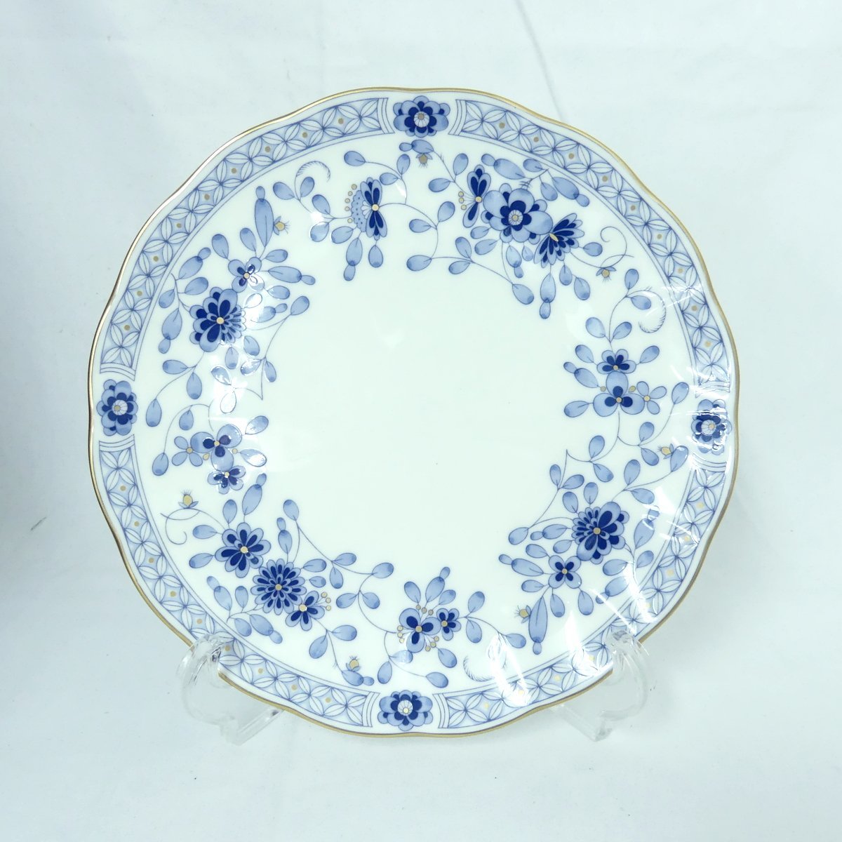NARUMI ナルミ ミラノシリーズ 花柄 19cm ケーキ皿 プレート 6枚 NARUMI ナルミ ミラノシリーズ 花柄 19cm ケーキ皿 プレート 6枚