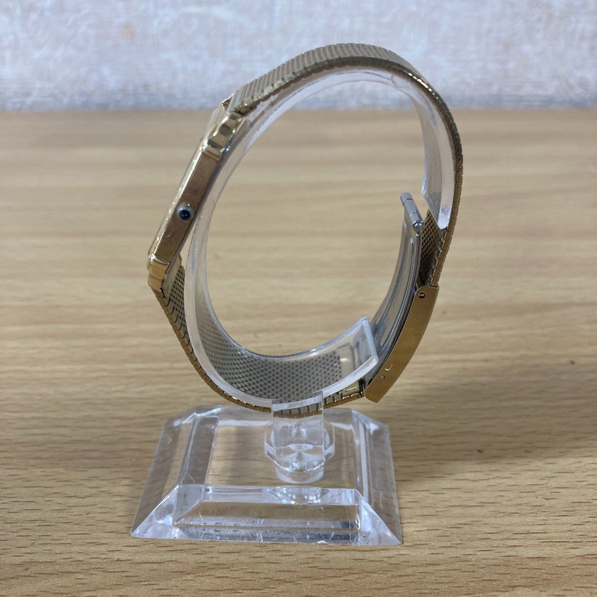 ドルチェ セイコー 7730-5020 SEIKO DOLCE ゴールド文字盤 1円 稼働