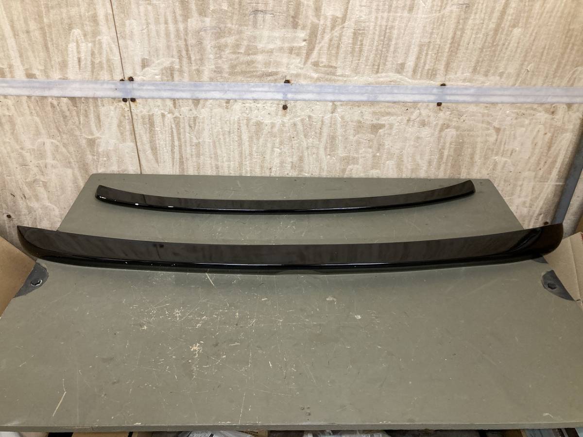 ★☆クラウン　GRS200 GRS201 GRS202 GRS203 GRS204　メーカー不明　ルーフスポイラー　トランクスポイラー　2点セット　黒202☆★