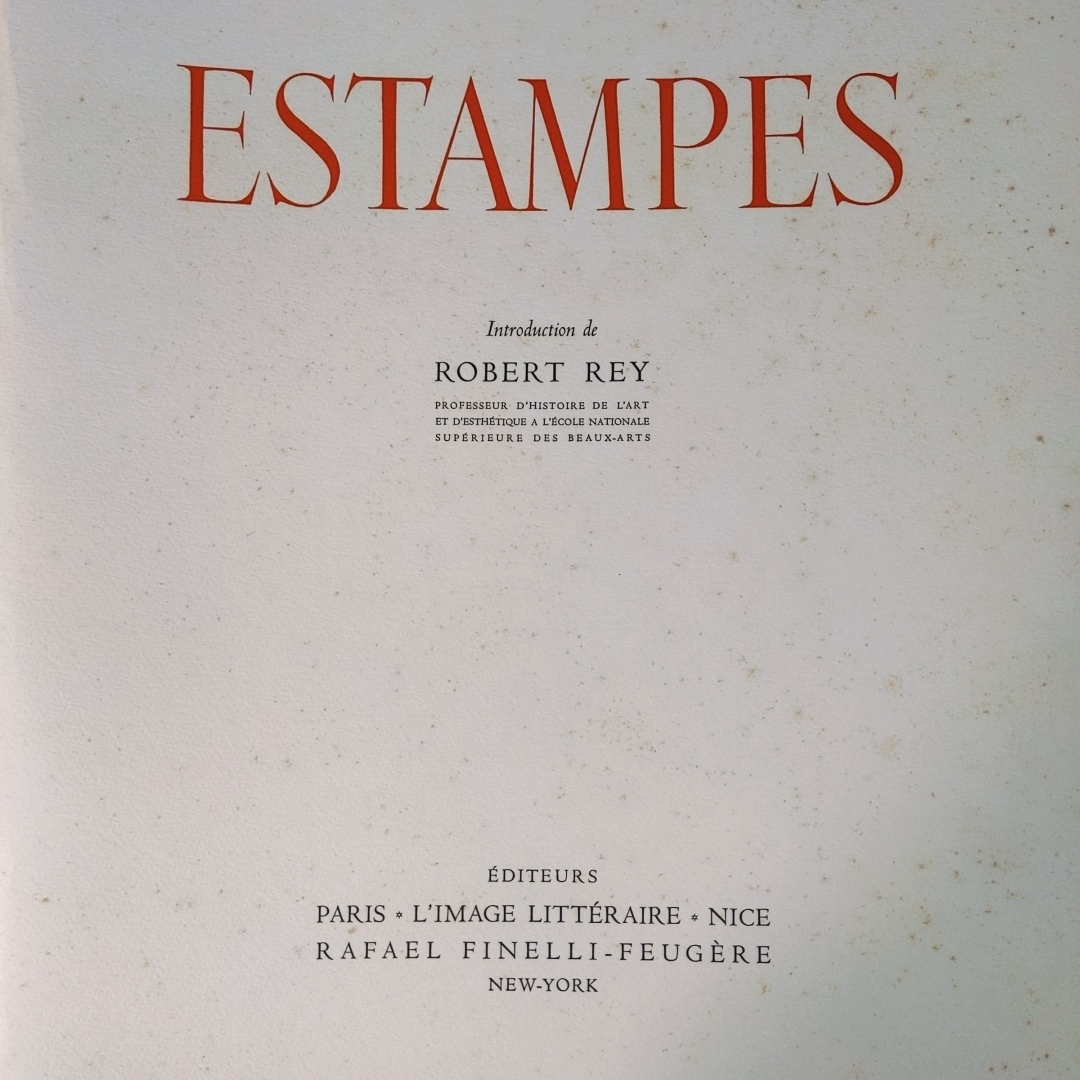 キース・ヴァン・ドンゲン、アトリエでのお茶、希少画集画